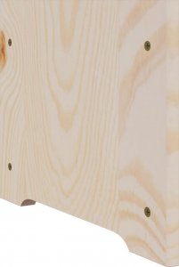 vidaXL vidaXL Stojak na wino, 67,5x25x60 cm, lite drewno sosnowe 8