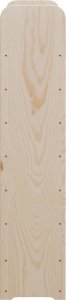 vidaXL Stojak na wino, 72,5x25x111,5 cm, lite drewno sosnowe 6