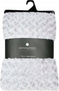 Atmosphera Narzuta na łóżko BOUCLEE, 180 x 230 cm, kolor biały 3