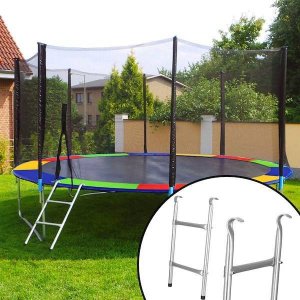 Springos Drabinka do trampoliny 62 cm 2 stopnie uniwersalne schodki UNIWERSALNY 2