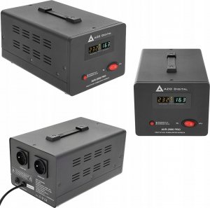 AZO Digital Stabilizator napięcia AVR-2000 PRO 2000VA / 1200W 1