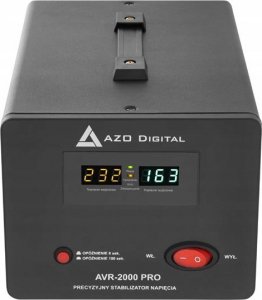 AZO Digital Stabilizator napięcia AVR-2000 PRO 2000VA / 1200W 3