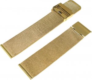 Diloy Bransoleta stalowa do zegarka Diloy MESH05-22-FB 22 mm złota 1