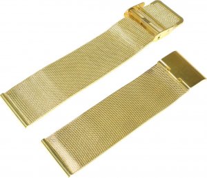 Diloy Bransoleta stalowa do zegarka Diloy MESH05-24-FB 24 mm złota 1