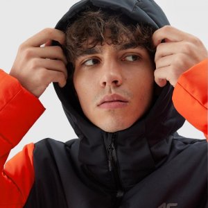 Kurtka narciarska męska 4f Kurtka narciarska męska 4F M307 pomarańczowa 4FAW23TTJAM307 62S 2XL 4