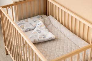 Sensillo KOMPLET DO ŁÓŻECZKA LOT W CHMURACH PLUSZ KARO 4