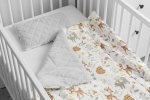 Sensillo KOMPLET DO ŁÓŻECZKA LEŚNA PRZYGODA PLUSZ KARO 6