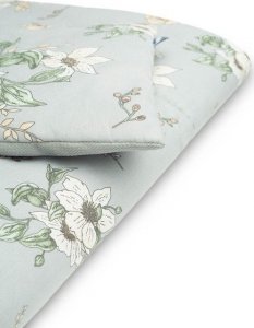 Sensillo KOMPLET VELVET DO ŁÓŻECZKA LILIA SZARY 6