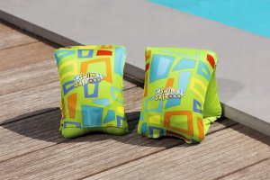 Bestway Rękawki Do Pływania Zielone S/M Bestway  32182 6