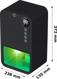 Carruzzo Q34N1 OSUSZACZ POWIETRZA LED 3,8L 7