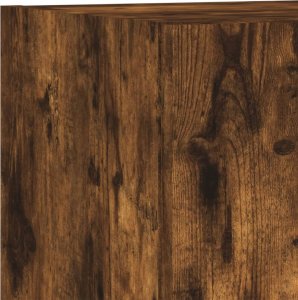 vidaXL Szafki TV, z LED, 2 szt., przydymiony dąb, 30,5x30x90 cm 12