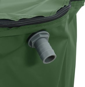 vidaXL Zbiornik na wodę, z kranikiem, składany, 380 L, PVC 6