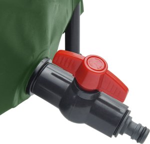 vidaXL Zbiornik na wodę, z kranikiem, składany, 380 L, PVC 7