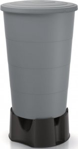 Prosperplast ZBIORNIK POJEMNIK NA WODĘ DESZCZÓWKĘ SMOOTH 160L SMOOTH GRAY 3
