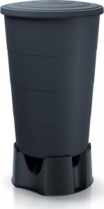 Prosperplast ZBIORNIK POJEMNIK NA WODĘ DESZCZÓWKĘ SMOOTH 160L ANTRACYT 3