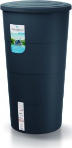 Prosperplast Zbiornik na deszczówkę Smooth 200L (antracytowy) + kranik 4