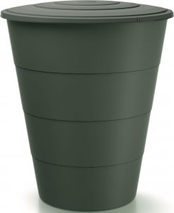 Prosperplast ZBIORNIK POJEMNIK NA WODĘ DESZCZÓWKĘ SMOOTH 210L ZIELONY LEŚNY 4