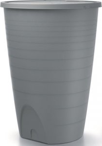 Prosperplast ZBIORNIK POJEMNIK NA WODĘ DESZCZÓWKĘ PERUNO 260L SMOOTH GRAY 1