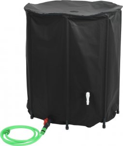 vidaXL Zbiornik na wodę, z kranikiem, składany, 1250 L, PVC 2