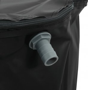 vidaXL Zbiornik na wodę deszczową, z kranikiem, składany, 1000 L, PVC 6