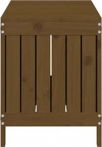 Skrzynia ogrodowa vidaXL Skrzynia ogrodowa, miodowy brąz, 108x42,5x54 cm, drewno sosnowe 7