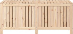 Skrzynia ogrodowa vidaXL Skrzynia ogrodowa, 147x68x64 cm, lite drewno sosnowe 6
