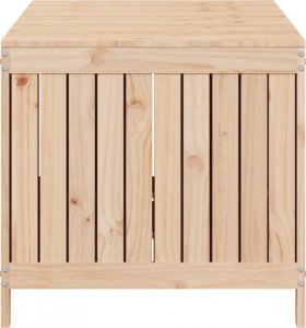 Skrzynia ogrodowa vidaXL Skrzynia ogrodowa, 147x68x64 cm, lite drewno sosnowe 7