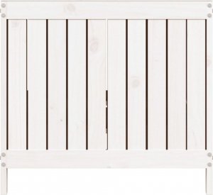 Skrzynia ogrodowa vidaXL Skrzynia ogrodowa, biała, 147x68x64 cm, lite drewno sosnowe 7