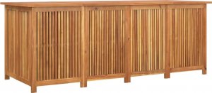 Skrzynia ogrodowa vidaXL Skrzynia ogrodowa, 200x80x75 cm, lite drewno akacjowe 2