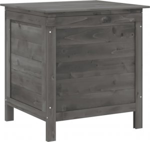 Skrzynia ogrodowa vidaXL vidaXL Skrzynia ogrodowa, antracytowa, 50x49x56,5 cm, drewno jodłowe 2