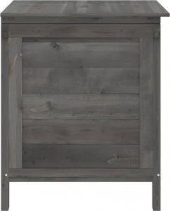 Skrzynia ogrodowa vidaXL vidaXL Skrzynia ogrodowa, antracytowa, 50x49x56,5 cm, drewno jodłowe 5