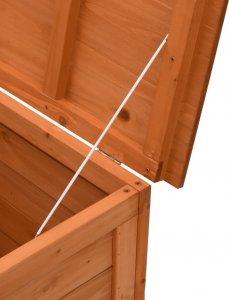 Skrzynia ogrodowa vidaXL vidaXL Skrzynia ogrodowa, 99x49,5x58,5 cm, lite drewno jodłowe 7