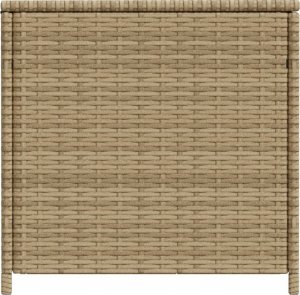 Skrzynia ogrodowa vidaXL Skrzynia ogrodowa, mieszany beż, 469 L, polirattan 5