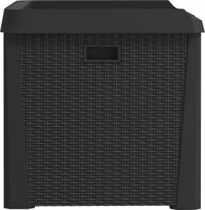 Skrzynia ogrodowa vidaXL Skrzynia ogrodowa, antracytowa, 125 L, PP 7