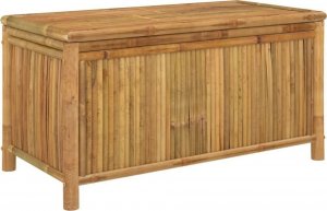Skrzynia ogrodowa vidaXL Skrzynia ogrodowa, 110x52x55 cm, bambus 2