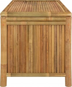 Skrzynia ogrodowa vidaXL Skrzynia ogrodowa, 110x52x55 cm, bambus 4