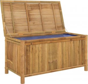 Skrzynia ogrodowa vidaXL Skrzynia ogrodowa, 110x52x55 cm, bambus 5