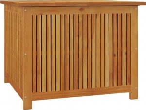 Skrzynia ogrodowa vidaXL Skrzynia ogrodowa, 75x75x58 cm, drewno akacjowe 2
