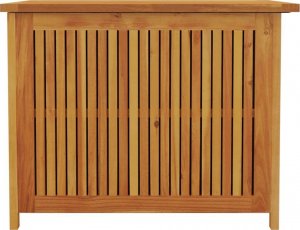 Skrzynia ogrodowa vidaXL Skrzynia ogrodowa, 75x75x58 cm, drewno akacjowe 5