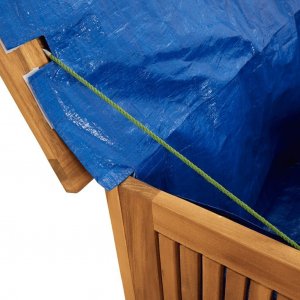 Skrzynia ogrodowa vidaXL Skrzynia ogrodowa, 75x75x58 cm, drewno akacjowe 6