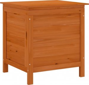 Skrzynia ogrodowa vidaXL Skrzynia ogrodowa, brąz, 50x49x56,5 cm, lite drewno jodłowe 2