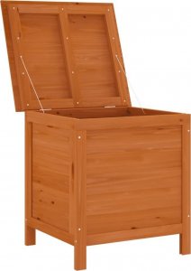 Skrzynia ogrodowa vidaXL Skrzynia ogrodowa, brąz, 50x49x56,5 cm, lite drewno jodłowe 3