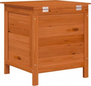 Skrzynia ogrodowa vidaXL Skrzynia ogrodowa, brąz, 50x49x56,5 cm, lite drewno jodłowe 6