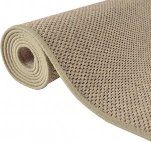 vidaXL Chodnik, stylizowany na sizal, kolor piaskowy, 80x250 cm 5