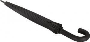 Verk Duży parasol parasolka czarna wytrzymała elegancka Duży parasol parasolka czarna wytrzymała elegancka 3