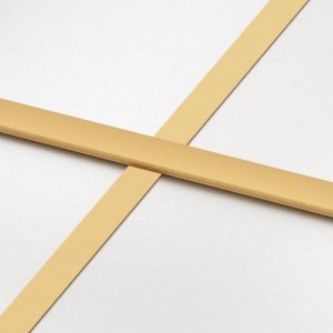vidaXL Drzwi przesuwne, złote, 76x205 cm, mrożone szkło ESG, aluminium 6