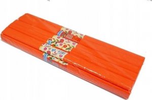 SCHEMAT Bibuła marszczona 06 ciemnopomarańczowa (10szt) 2