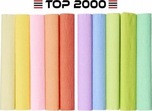 Top 2000 Bibuła marszczona Top 2000 Creatino 25x200cm mix pastelowy (10) 6