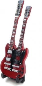 TRITON Mini gitara 15cm - BMG-020 w stylu Jimmy Page 1