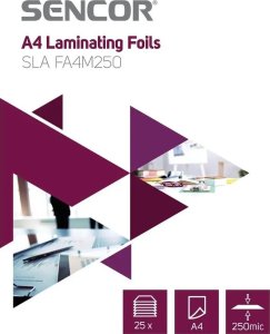Sencor SLA FA4M250 Foil A4 250mic 25ks   SENCOR 2